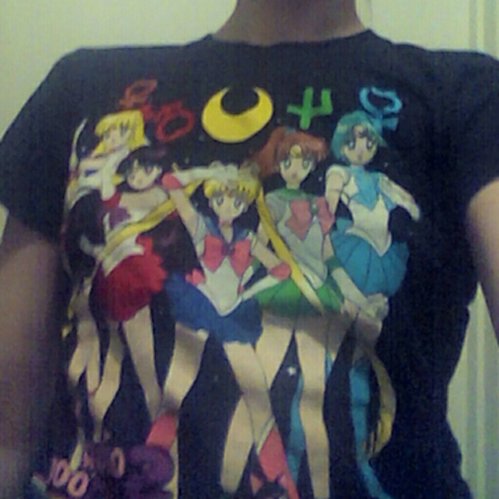 Official Sailor Moon tee from Hottopic
